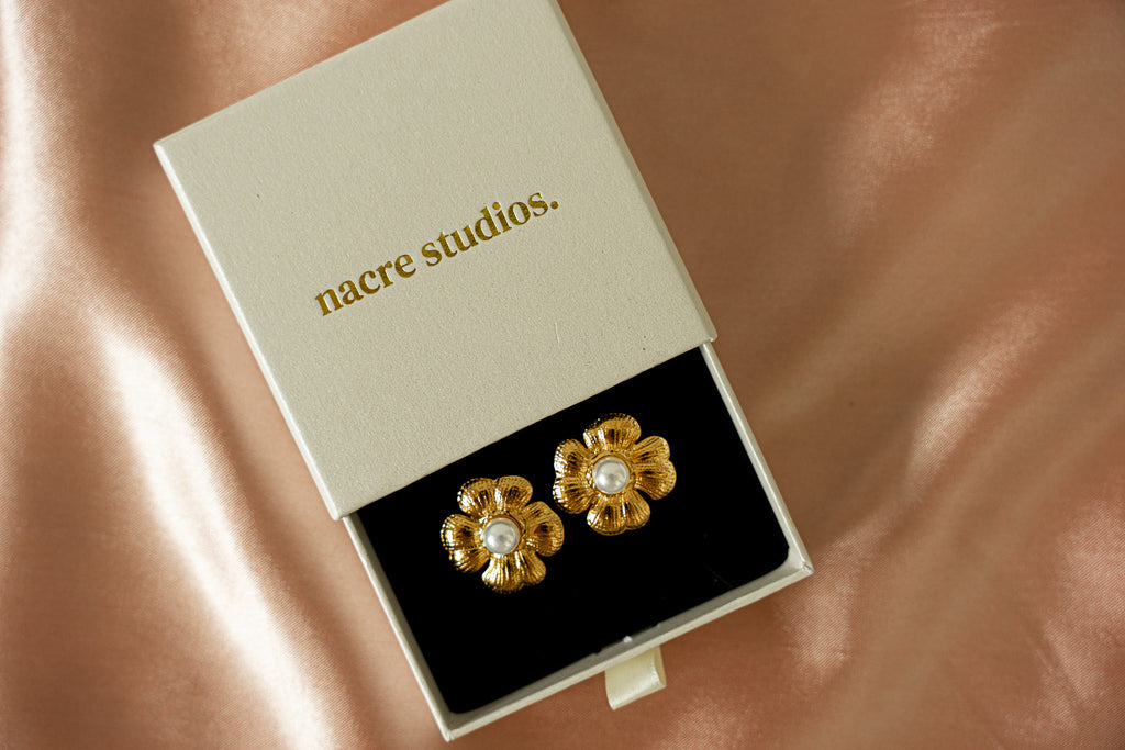 Daisy Flower Earrings
