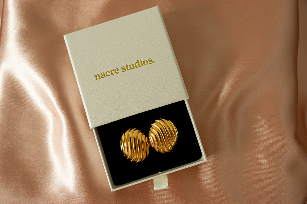 Joan Ellipse Rounded Earrings