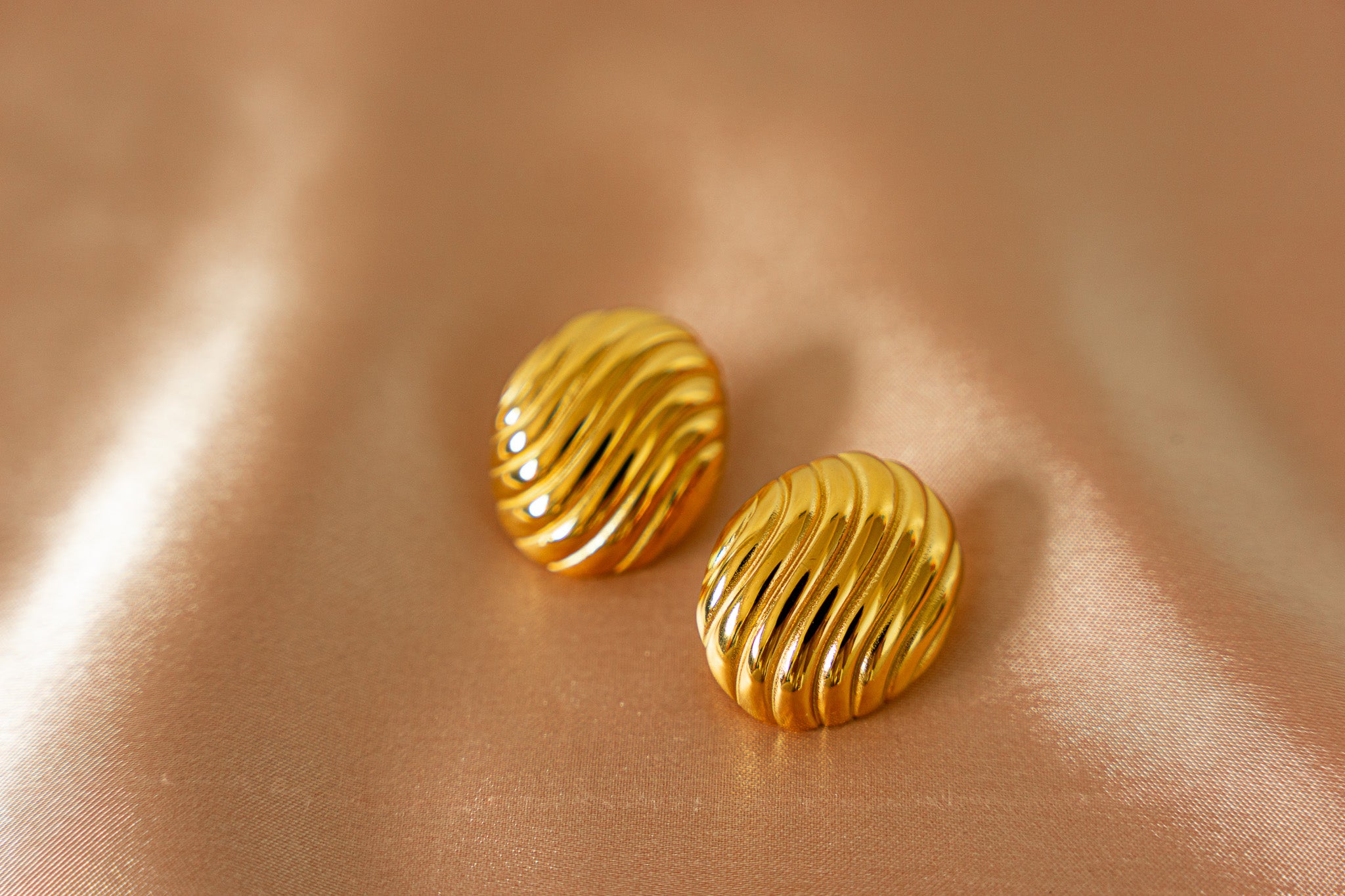 Joan Ellipse Rounded Earrings