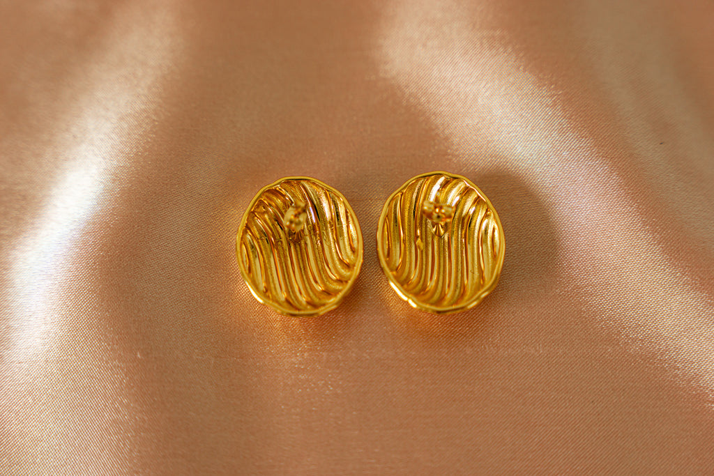 Joan Ellipse Rounded Earrings