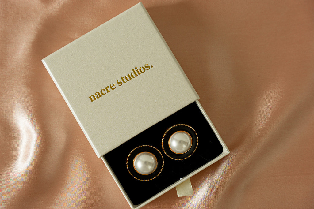 Coco Pearl Statement Earrings