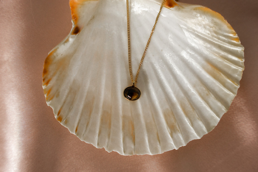 Cleo Tigers Eye Necklace