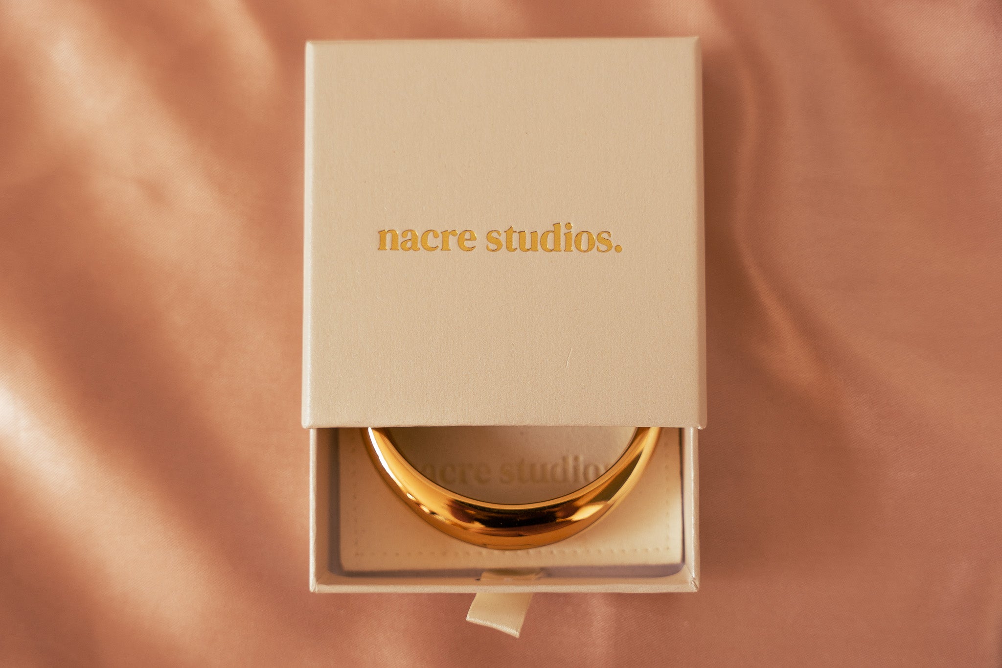 Celine Curved Dome Bangle